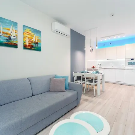 Apartament Z Widokiem Na Morze - Blekitna Perla By Perlowa Przystan Rent Sianożęty Zewnętrze zdjęcie